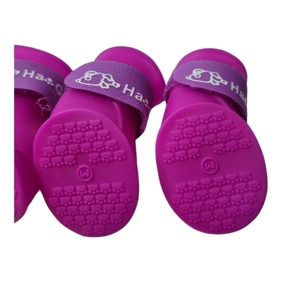 Pet Dog Waterproof Anti-skid Rainshoes Boots Size M - Picture 11 of 13